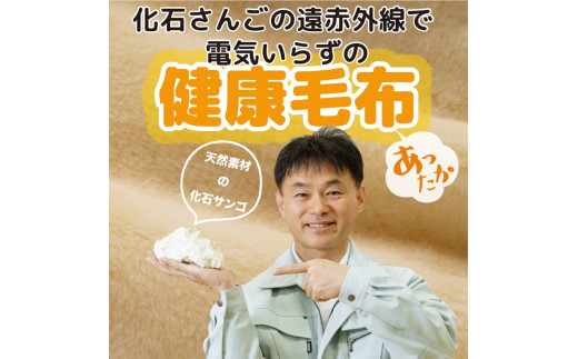温泉に入ったときのような心地よさ「温泉毛布（二重毛布）」 シングルサイズ140cm×200cm【シングル 軽い 暖かい 温かい ふわふわ 肌触り 柔らかい 洗える アクリル 軽量 厚手 2枚合わせ 2