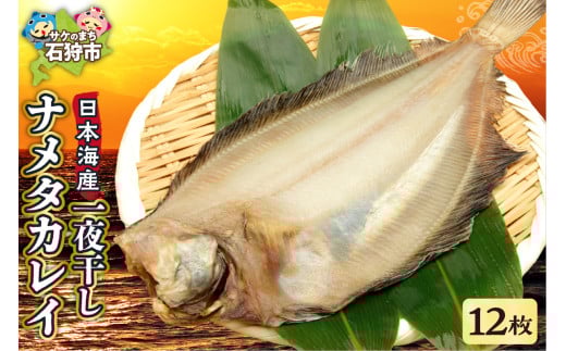 一夜干しナメタカレイ 12枚入り