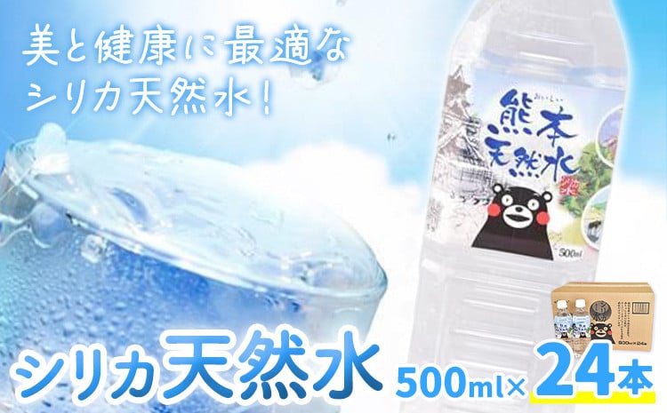
            シリカ天然水 500ml×24本 《30日以内に出荷予定(土日祝除く)》
          