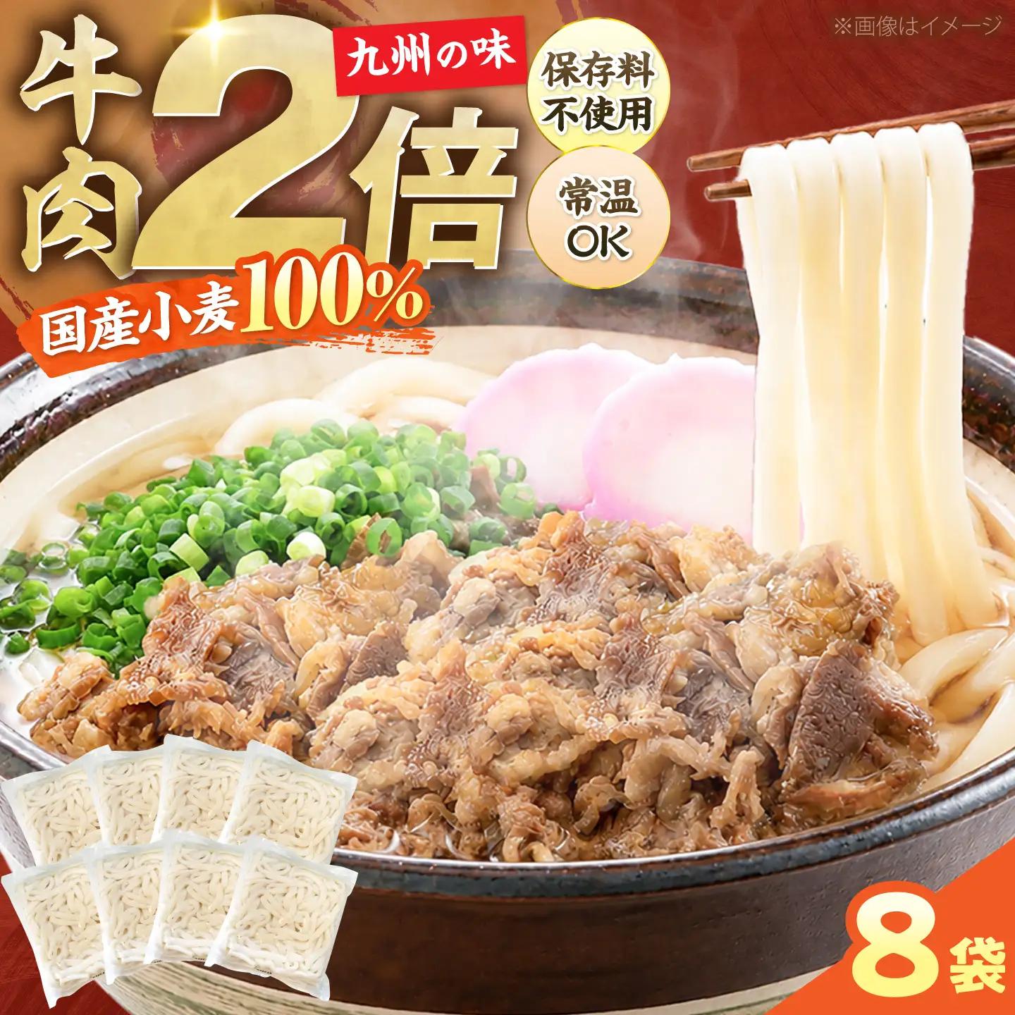 特盛牛肉うどん8食 VAI004 肉うどん