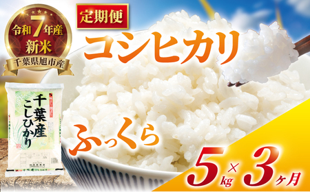 【3回定期便】令和7年産 コシヒカリ 5kg 定期便 精米 白米