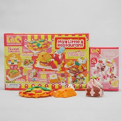 ふるさと納税 大淀町 LaQ スイートコレクションマイリトルレストラン+スイートコレクションミニピンク