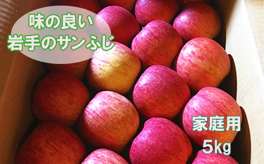 
                  【ご家庭用】味の良い岩手のサンふじ！花巻産約5kg【予約受付】 【276】
                