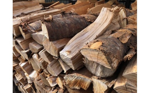 【数量限定】奥阿賀の薪(山桜）