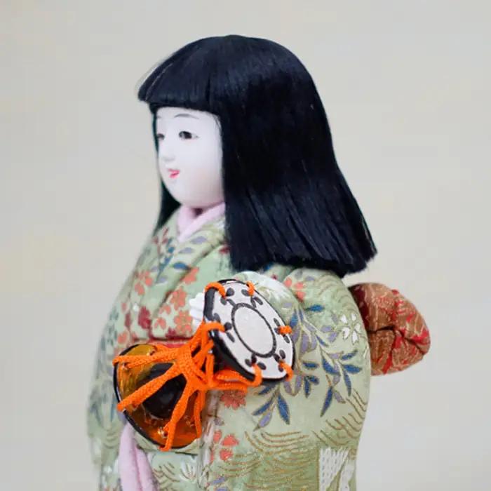 木目込み人形「和み」［的場人形工房］ No.455