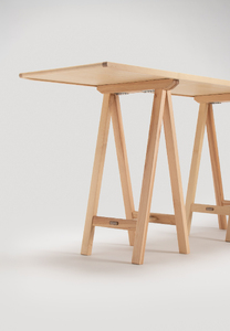 【木と暮らしの工房】シラカバ・ワークテーブル