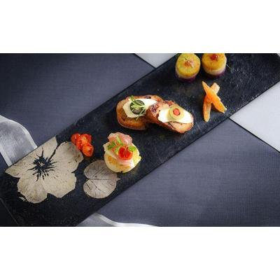 ふるさと納税 恩納村 つづるガラスアート　ゆうなの花　SUMI「食器3点セット」吉田 栄美子 |  | 02