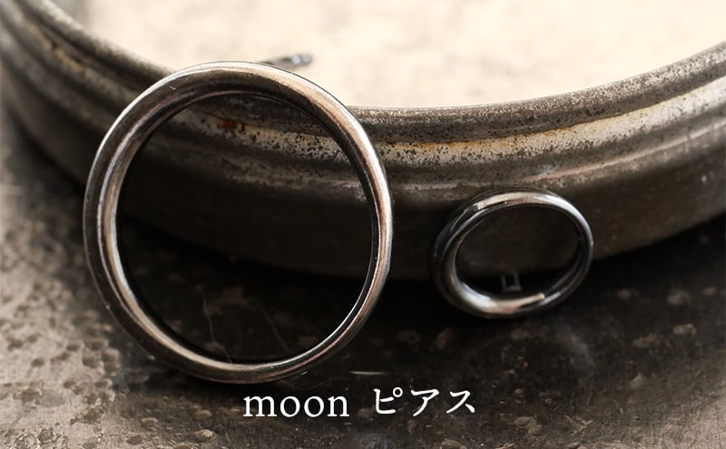 
ジュエリー moon ピアス 彫金 シルバー925 アクセサリー
