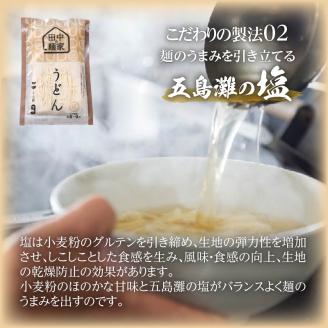 田中の麺家 うどんセット_田中の麺家 うどんセット 麺家うどん うどんつゆ セット 2人前 × 7袋 麺家 疑似体験 原料 製法 地域 魂 こだわり 麺づくり 飲食 直売店 発信基地 オープン 繋がり
