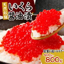 【ふるさと納税】 いくら 醤油漬け 【 選べる 容量 】 400g 600g 800g 天然 紅鮭 紅色粒 小分け 特製ダレ 味付き ikura 鮭 サケ シャケ イクラ 魚卵 鮭卵 海鮮 魚介 イクラ丼 おつまみ おかず ご飯のお供 冷凍 北海道 札幌市