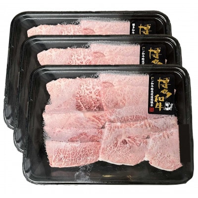 【A4～A5】博多和牛ミスジ焼肉 450g(岡垣町)【配送不可地域：離島】