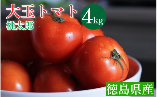 トマト 4kg 高糖度 大玉トマト 桃太郎 新鮮 旬 季節 贈り物 ギフト 贈答 プレゼント 野菜 御弁当 おかず サラダ トマトジュース tomato 徳島県 三好市 みよし 三好野呂内野菜生産加工組合