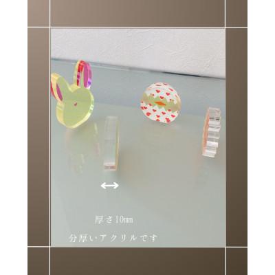 ふるさと納税 羽島市 季節のアクリル積み木　収納ケース付〜4月〜 |  | 02