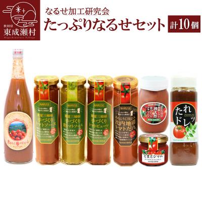 ふるさと納税 東成瀬村 たっぷりなるせセット 計10本セット|07_nkk-281001