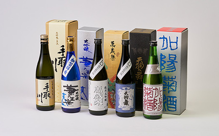 【白山の地酒】五蔵【高砂・萬歳楽・菊姫・手取川・天狗舞】吟醸・大吟醸セット_酒・アルコール 純米大吟醸 日本酒 sake サケ  酒・アルコール 大吟醸 日本酒 sake サケ  酒・アルコール 吟醸