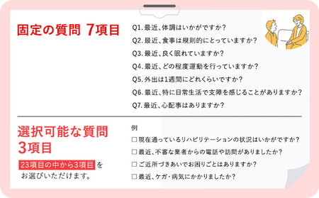 みまもり訪問サービス 6ヶ月(年6回) 日本郵便株式会社《90日以内に出荷予定(土日祝除く)》熊本県 菊池市 安否確認 見守り みまもり 家族 実家 親 訪問 安心 送料無料