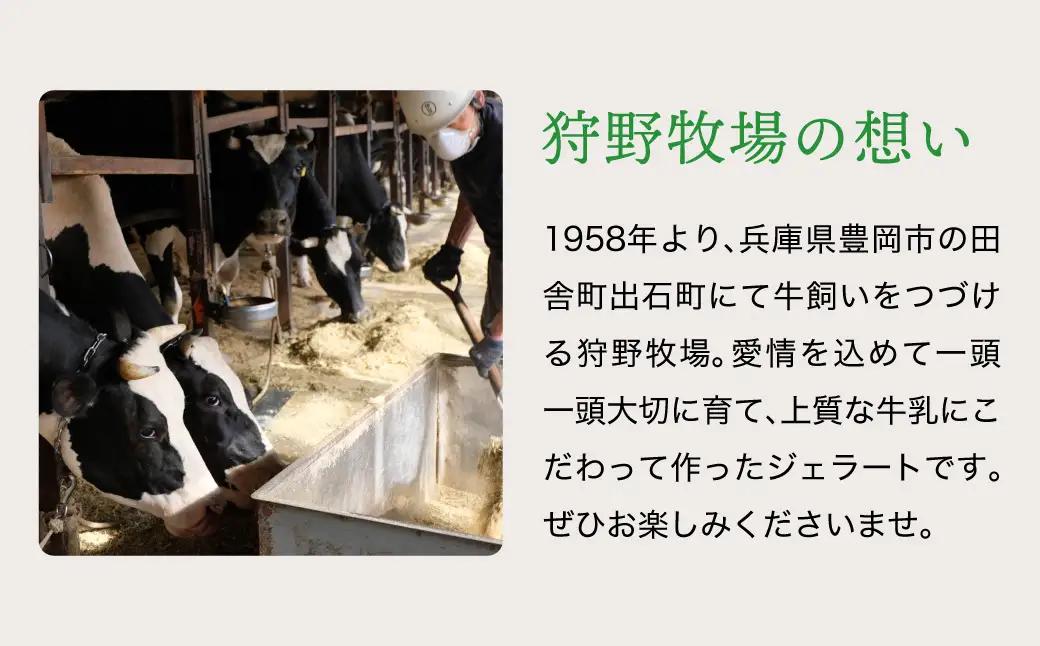 狩野牧場 牛飼いのジェラート 12種セット