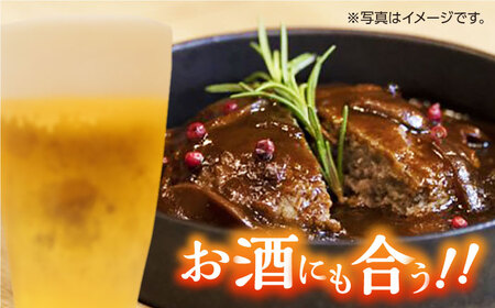 【全12回定期便】国内肥育 冷凍 馬肉ハンバーグ 計1kg ( 200g × 5個 ) 国内肥育 デミグラスソース入り 小分けハンバーグ 個包装ハンバーグ 惣菜 湯煎 熊本ハンバーグ 国産ハンバーグ 