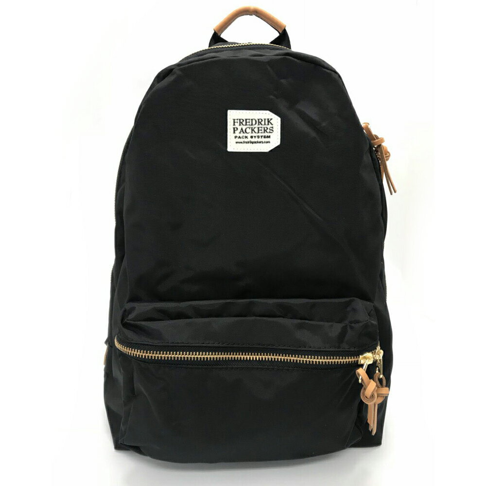 【ふるさと納税】 FREDRIK PACKERS 420D DAY PACK (BLACK／NAVY) 2色 フレドリックパッカーズ デイパック バックパック リュック リュックサック メンズ レディース 黒 紺 ブラック ネイビー 通学 通勤 日本製 熊本県 送料無料