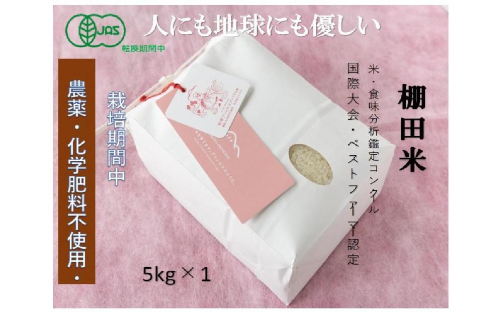 【2025年産新米】【有機JAS認証米】魚沼産コシヒカリ 苗場プリンセス・プレミアム 精米 5kg（5kg×1袋）127523-001