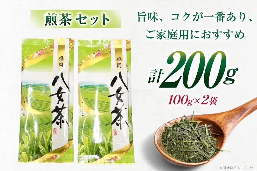 八女茶 煎茶 100g 2セット 八女茶