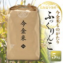 【ふるさと納税】令和5年度米 ふっくりんこ 5kg 北海道 今金米 米 白米 米俵 こめ おこめ F21W-272