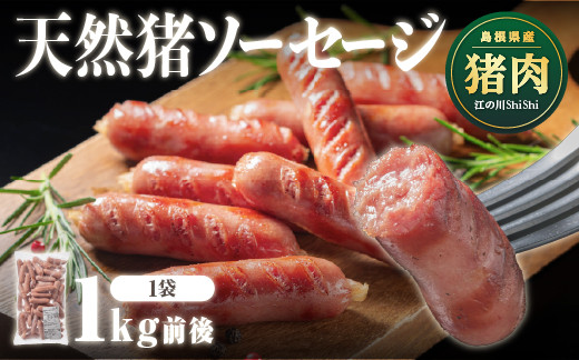 
                  江の川shishi 天然猪ソーセージ 約1kg 冷凍 AI-7｜肉 お肉 いのしし肉 イノシシ肉 猪肉 ジビエ ジビエ料理 ソーセージ ウインナー 焼き肉 大容量 セット 送料無料 島根県 江津市
                