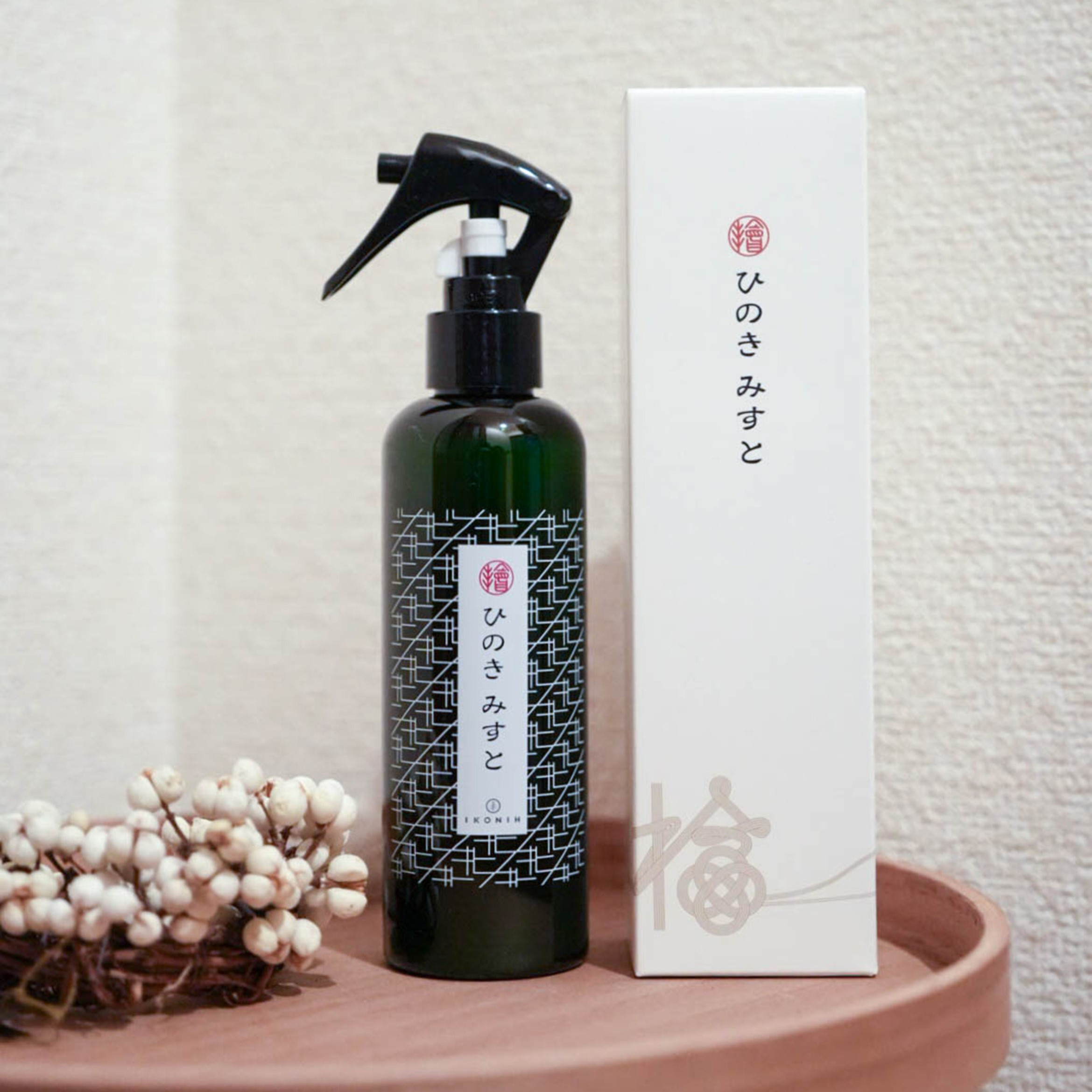 国産檜 IKONIH／アイコニー エッセンシャルひのきミスト 約200ml×36本セット【KH3】　DS90003
