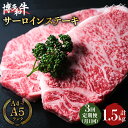 【ふるさと納税】【全3回定期便】大満足！ 博多和牛 牛肉 サーロイン ステーキ 500g（250g×2）＜肉のくまもと屋＞那珂川市 定期便 牛肉 肉 黒毛和牛 ブランド牛 国産 BBQ バーベキュー [GBI033]79000 79000円