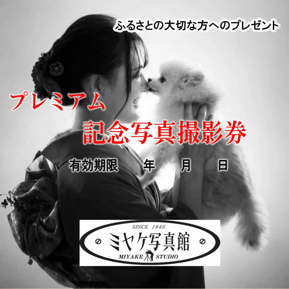 【ふるさと納税】ミヤケ写真館 撮影 10,000円チケット 瑞浪市[AZCL002]