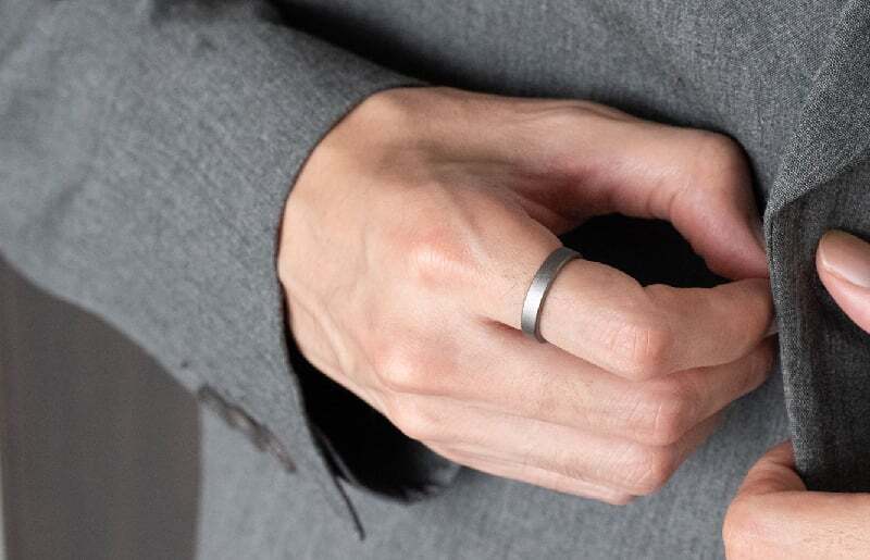 【スピード発送】オープンリング ブラックホーニング tav0059_イメージ2