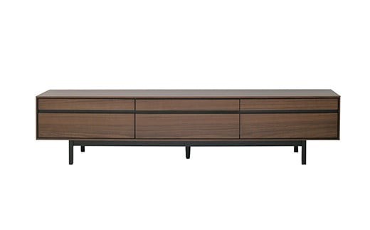 
            【開梱・設置】ロゼッタ 180cm テレビボード（ウォールナット）　AX063
          