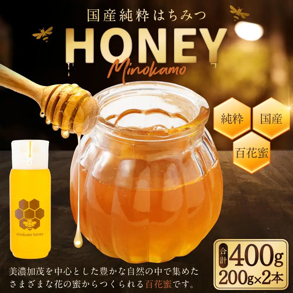 【先行予約】MINOKAMO HONEY はちみつ 2本（200g×2）