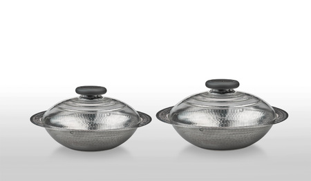 【食洗機OK】HARIO ハリオ フタがガラスのIH対応ステンレス鍋23雪平 MIS-23