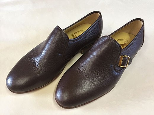 
            手作りにこだわったオーダーシューズ・ペッカリー革(本革)【革靴仕立て券送付】【R030W】
          