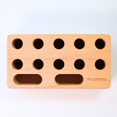 ふるさと納税 三条市 卓上ツールスタンド 木製 机上収納 文房具 模型工具 収納用品 【016S067】 |  | 02