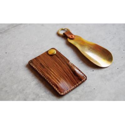 ふるさと納税 小松市 靴ベラ SHOE HORN「LEATHERS by Kei Arabuna」靴べら 革細工 |  | 02