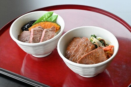 米沢牛 ステーキご飯 焼肉ご飯 各3個 計6個 冷凍 レンジ調理 温めるだけ