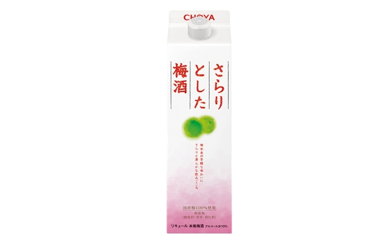 チョーヤさらりとした梅酒 1L×6本【igge0005】