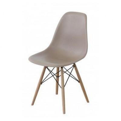 ふるさと納税 恵那市 デザインチェア　ブラウン　1脚