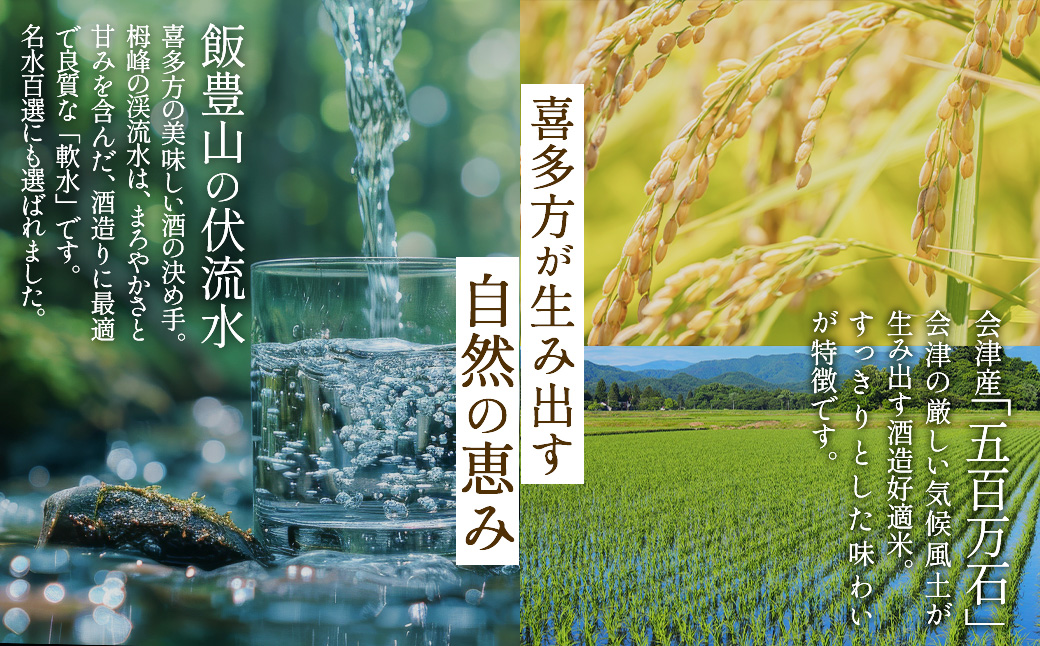 日本酒 夢心 純米セット 純米大吟醸夢心  純米酒夢心 720ml 各1本 計2本 飲み比べ セット ギフト お土産 夢心酒造 会津 喜多方【07208-0010】