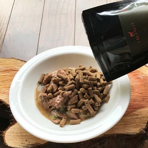 【6回定期便】無添加ドッグフード：しかにく＆ししにくペレットセット（各100g×1P）【J00039】