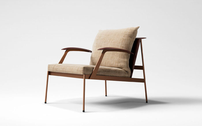 
            【Ritzwell】MERCURY LOUNGE CHAIR　肘ありタイプ [AYG059]【会員限定のお礼の品】
          