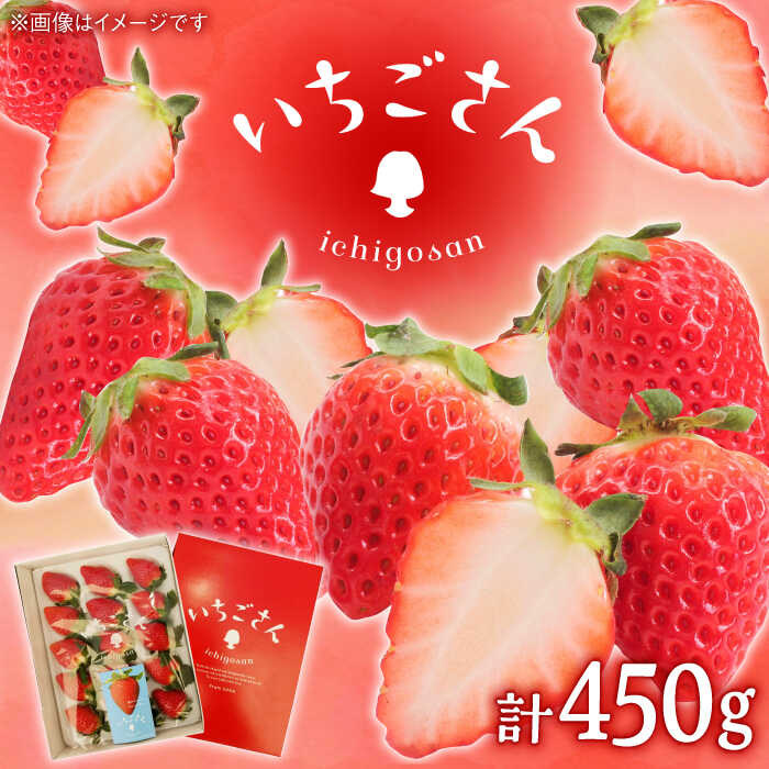 【ふるさと納税】【2026年発送分 先行予約】いちごさん（450g×1パック）/ いちご イチゴ 苺 果物 フルーツ / 佐賀県 / JAからつ 唐津うまかもん市場 [41ABCA001]