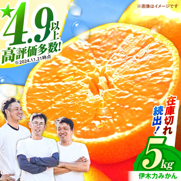 【ふるさと納税】※【2025年10月発送分／先行予約】伊木力みかん（家庭用） 5kg / みかん ミカン 蜜柑 mikan 柑橘 かんきつ フルーツ ふるーつ 果物 くだもの / 諫早市 / 山野果樹園 [AHCF002]