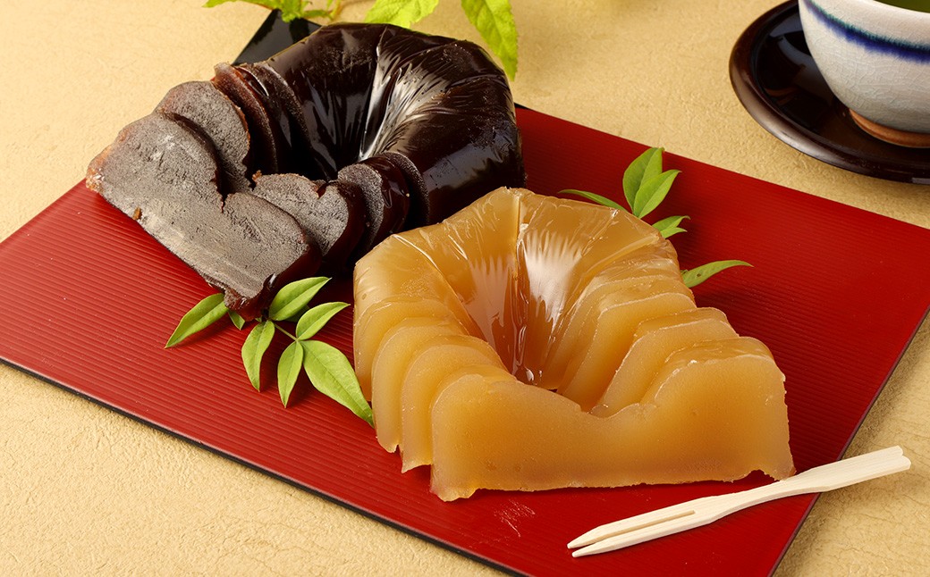 ダイヤの山羊羹(黒・白)3個入り