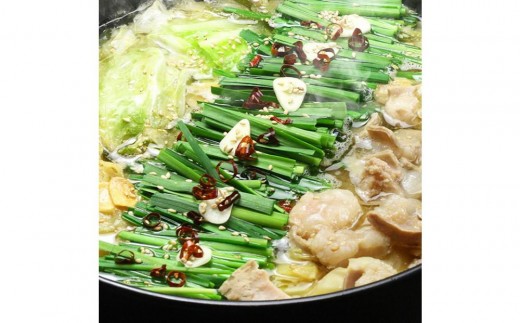 博多もつ鍋セット(九州味噌仕立て) 2～3人前 B089R