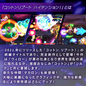 【初回豪華版】 Nintendo Switch コットンリブート ハイテンション！ ゲームソフト ゲーム 任天堂 スイッチ 埼玉県 羽生市