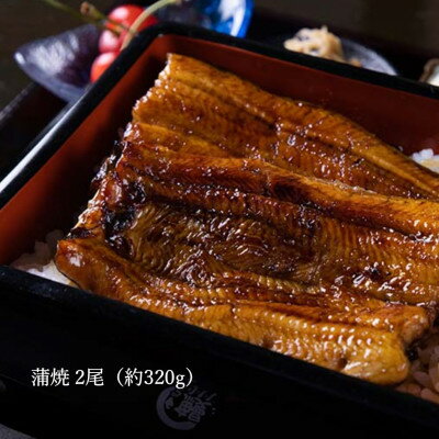 【ふるさと納税】山梨県産富士山脈の地下水 炭火焼きうなぎの蒲焼(2尾約320g以上)【配送不可地域：離島】【1668233】