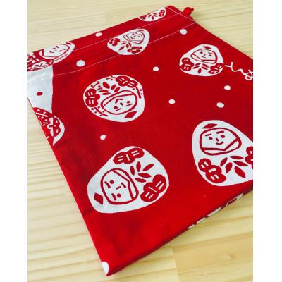 ふるさと納税 竹田市 姫だるまの巾着【大】 |  | 01